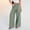 Light Green, variant on Endives Linen Pants Women Solid Color Spring Summer Loose High Waist Straight Leg Pant Casual Pants Wide Leg Pants For Women