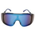 thumbnail image 4 of Gafas de ciclismo resistentes a los rayos UV a prueba de viento TR montura gafas de sol de motocicleta para deportes al aire libre negro y azul, 4 of 14