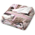 thumbnail image 4 of Custom Blanket with Photos Personalized Picture Collage Blankets Soft Sofa Blanket,Gift for Mother's Day,Family,Friends,Lovers,Dog Blue 35.4"X27.6", 4 of 6