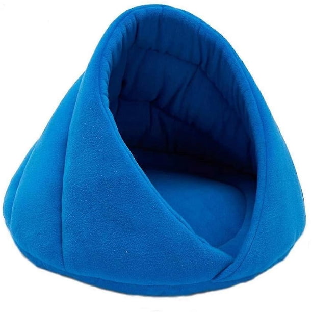 Cat Kennel Dog Bed Plush Sleeping Bag, Semi-Closed Cat Nest, Dog Bed Warm Pet Basket