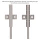 thumbnail image 3 of unbranded 2Jgo Cerradura Push Para Gabinetes Con Alta Elasticidad Y Para Uso En Hogar, 3 of 8