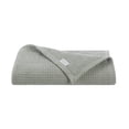 thumbnail image 5 of Arkwright Home LLC. Aston & Arden Waffle Weave Cotton Blanket Twin - Grey, 5 of 5