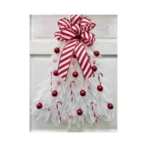 JLFNYA Christmas Wreaths Clearance,Christmas Wreath,Christmas Door Decorations Clearance