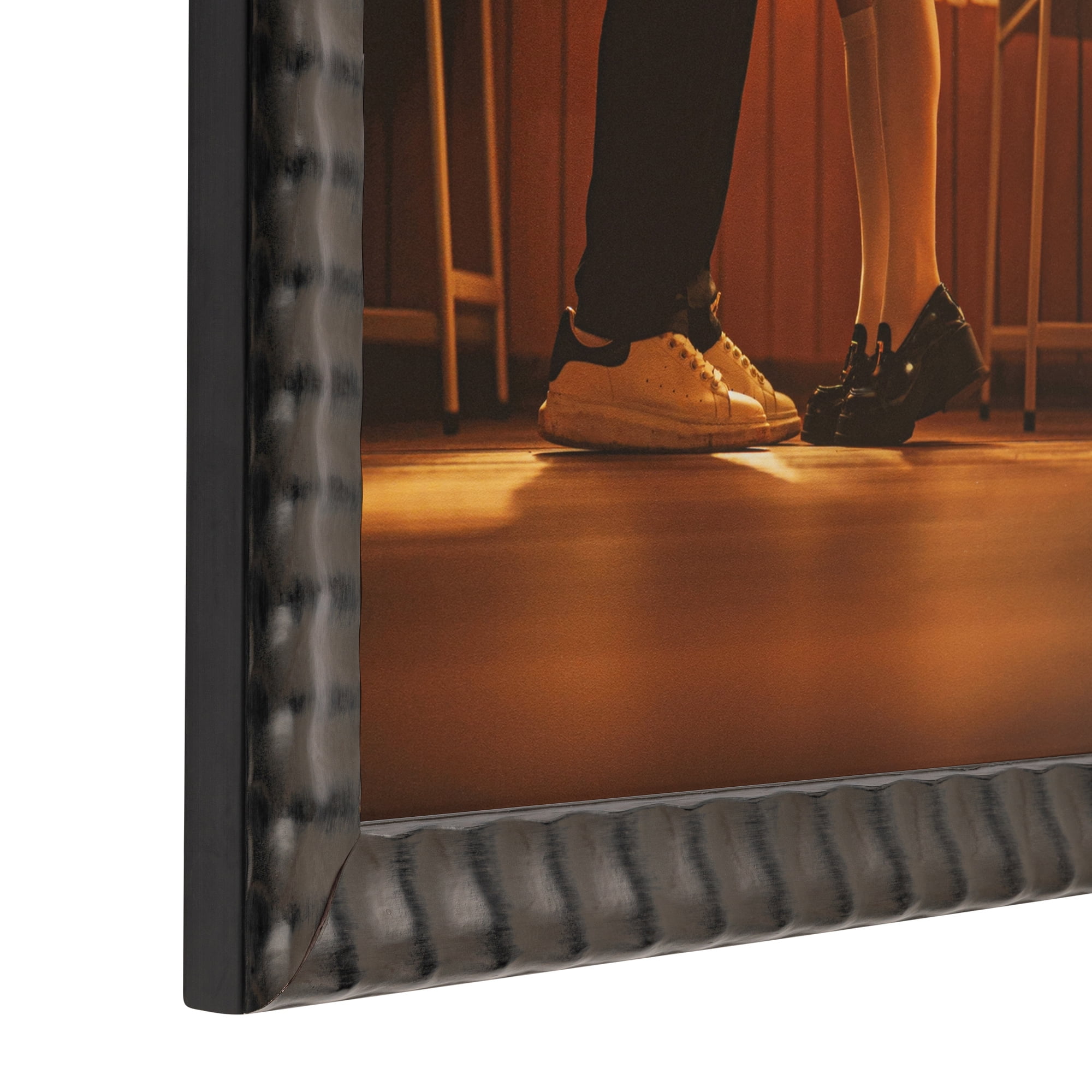 ArtToFrames 28" x 40" Black Cascade Picture Frame, 28x40 inch Multi Wood Poster Frame (WOM-5192),  Pack