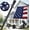 black., variant on AEASKIEY Black Flagpole Tangle Free for Outside, Heavy Duty without Bracket for Outdoor, Car, 6ft