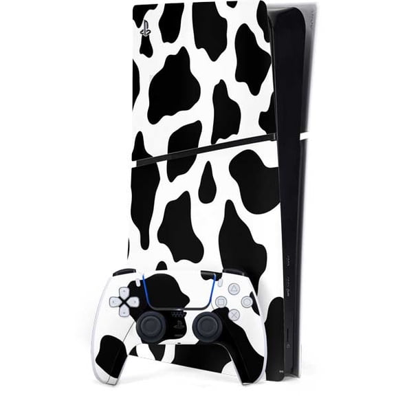 Skinit Cow Print PS5 Slim Digital Edition Bundle Skin