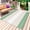 Fruit green beige, variant on Turquoise Beige Stripe Outdoor Rug 3x5 Ft - Reversible Patio Rug Outdoor Camping Rugs, Modern Art Horizontal Striped Washable Indoor Outdoor Area Rugs, Non-Slip Outdoor Carpet Runner for Deck/Porch