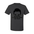 thumbnail image 2 of Internet is a Breeding Ground David Schitt's TV Quote Pop Culture Men's Graphic T-Shirt, Charcoal, 2XL, 2 of 3