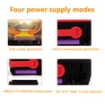 thumbnail image 3 of AM/FM/WB Manivela Radio LED Lectura Linterna Radio solar para acampar al aire libre Universal Accesorios Electrónicos, 3 of 9