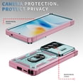 thumbnail image 3 of for Samsung Galaxy S26+ 3-in-1 Phone Case with Slide Camera Cover, Build in 360° Rotating Ring Stand, Military Grade Protective Shockproof Heavy Duty Phone Case for Samsung Galaxy S26+,F, 3 of 9