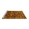 thumbnail image 2 of Ahgly Company Machine Washable Indoor Rectangle Abstract Yellow Modern Area Rugs, 8' x 12', 2 of 4