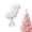 style 4, variant on Christmas Tree Topper Decor,Pastel Candy-Themed Treetop Ornament with Sprinkle Designs,Whimsical Holiday Tree Decoration for Christmas Parties and Home