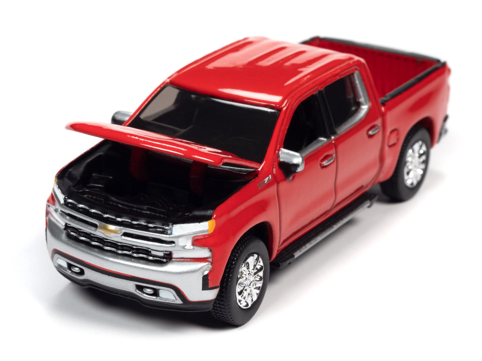 Auto World 2019 Chevy Silverado Red Truck Play Vehicle