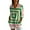 Green, variant on Womens Long Sleeve Boho Shirts V Neck Vintage Floral Tops Ladies Blouses Casual Graphic Shirt 2025 Spring Green XL
