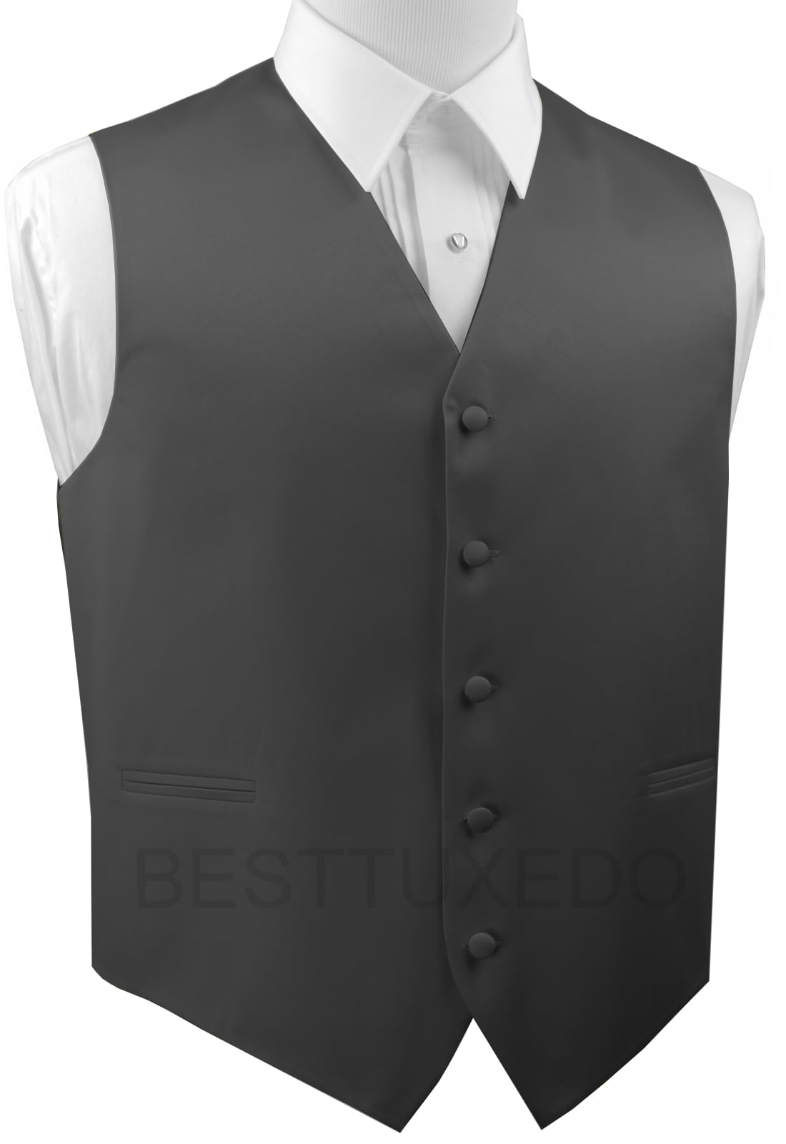 TOPTIE Waiter Uniform Unisex Button Vest for Supermarket Clerk & Volunteer 