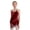 Burgundy, variant on Junior Girls Latin Jazz Dance Dress Shiny Fringe Leotard Ballroom Modern Tango Rumba Samba Dancewear Blue 8