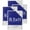 White, variant on Studio Decor 8.5" x 11" White Basics Multipurpose Wall Frames - Includes Pre-attached Hanging Hardware, Horizontal or Vertical Display - 4 Pack