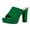 Green, variant on Anuirheih Slip on Sandals Women,Women's Summer Fashion Slippers High Heel Chunky Heel Fish Mouth Solid Color Slippers(Black)