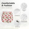 thumbnail image 5 of Disketp Strawberry1 Print Women's Shorts Workout Shorts for Athletic Gym Running Shorts with Phone Pockets Small, 5 of 8