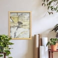 thumbnail image 6 of Une Fleur II - Framed Print w/glass - Natural Wood, 6 of 7