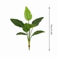 thumbnail image 3 of NWOKYZGH 1Pc Fake Plants Tall Artificial Faux Plants Indoor for Home Decor Tropical Artificial Palm Tree, Banana Leaves Tree, Monstera, Taro Leaves for office Outdoor, 3 of 6