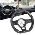 thumbnail image 1 of Customized Steering Wheel, Epoxy Coating Perforated Leather Antioxidation Car Carbon Fiber Steering Wheel  for GLI R GTD, 1 of 8