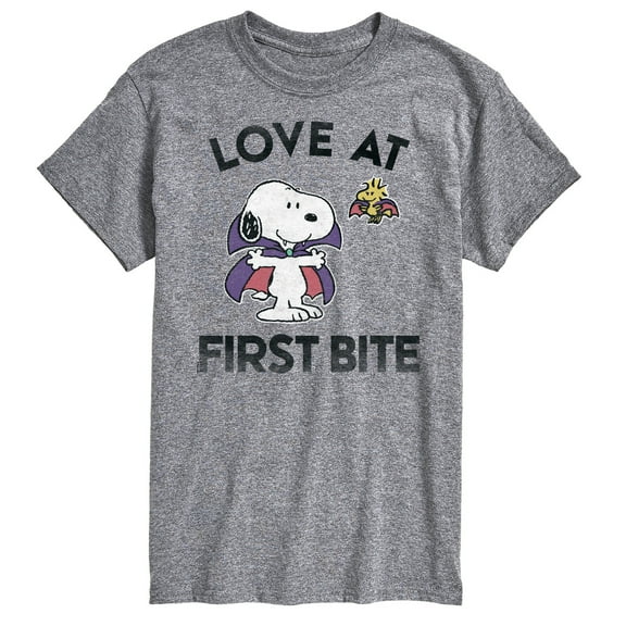 Peanuts - First Bite Art - Men's Short Sleeve Graphic T-Shirt