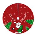 thumbnail image 4 of Falda de árbol de Navidad de dibujos animados para niños, Papá Noel, muñeco de nieve, alce, decoración de Feliz Navidad para el hogar, Feliz Año Nuevo, 4 of 4