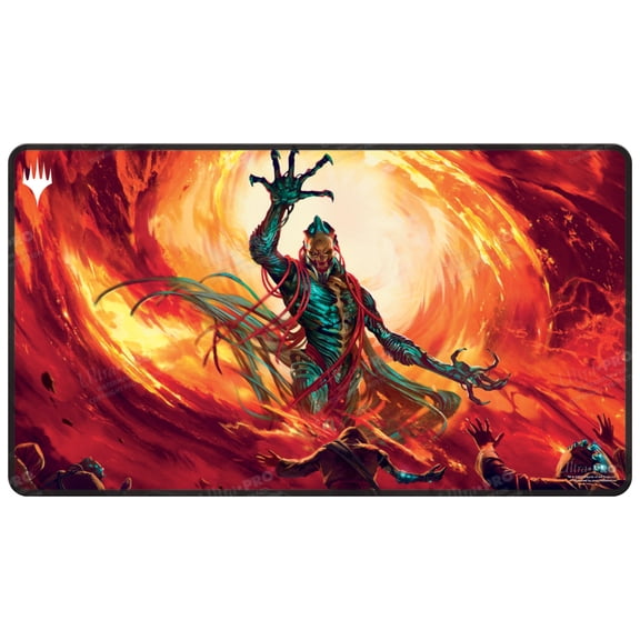 The Brothers' War Gix, Yawgmoth Praetor Stitched Standard Gaming Playmat for Magic: The Gathering