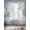 Haze blue, grayish green, variant on Blue Coral Coastal Sheer Curtains 84 Inch Length 2 Panels Set, Summer Beach Ocean Starfish Conch Voile Window Treatment Rod Pocket Curtains Sheers Drapes for Bedroom/Living Room/Kitchen 52"x84"x2