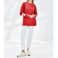 thumbnail image 3 of Long Sleeve Women's Oversized T Shirts Loose Casual Crewneck Tunic Tops Soft Blouse, 3 of 7