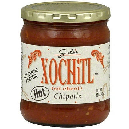 Xochitl Chipotle Hot Salsa, 15 oz (Pack of 6)