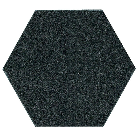 Saturn Collection Pet Friendly Indoor Outdoor Area Rug Dark Green - 6' Hexagon