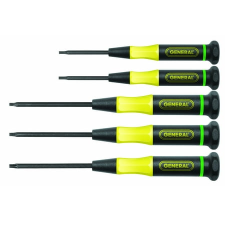 General Tools 711 Precision Ultratech Torx Screwdriver Set, 5-Piece