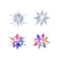 thumbnail image 4 of DIY cristal 05 copo de nieve colgante molde pegamento resina colgante espejo copo de nieve colgante joyería molde de silicona, 4 of 5