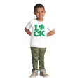 thumbnail image 3 of St Patrick's Day Luck Shamrock Toddler Boy Girl T Shirt Infant Toddler Brisco Brands 6M, 3 of 5