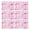 Pink Breast Cancer-3, variant on Pink Breast Cancer and Love Summer Placemats Table Placemats Set Of 4-Linen Kitchen Washable Placemats Table Mats 11.8"x17.7" Non-Slip Heat Resistant