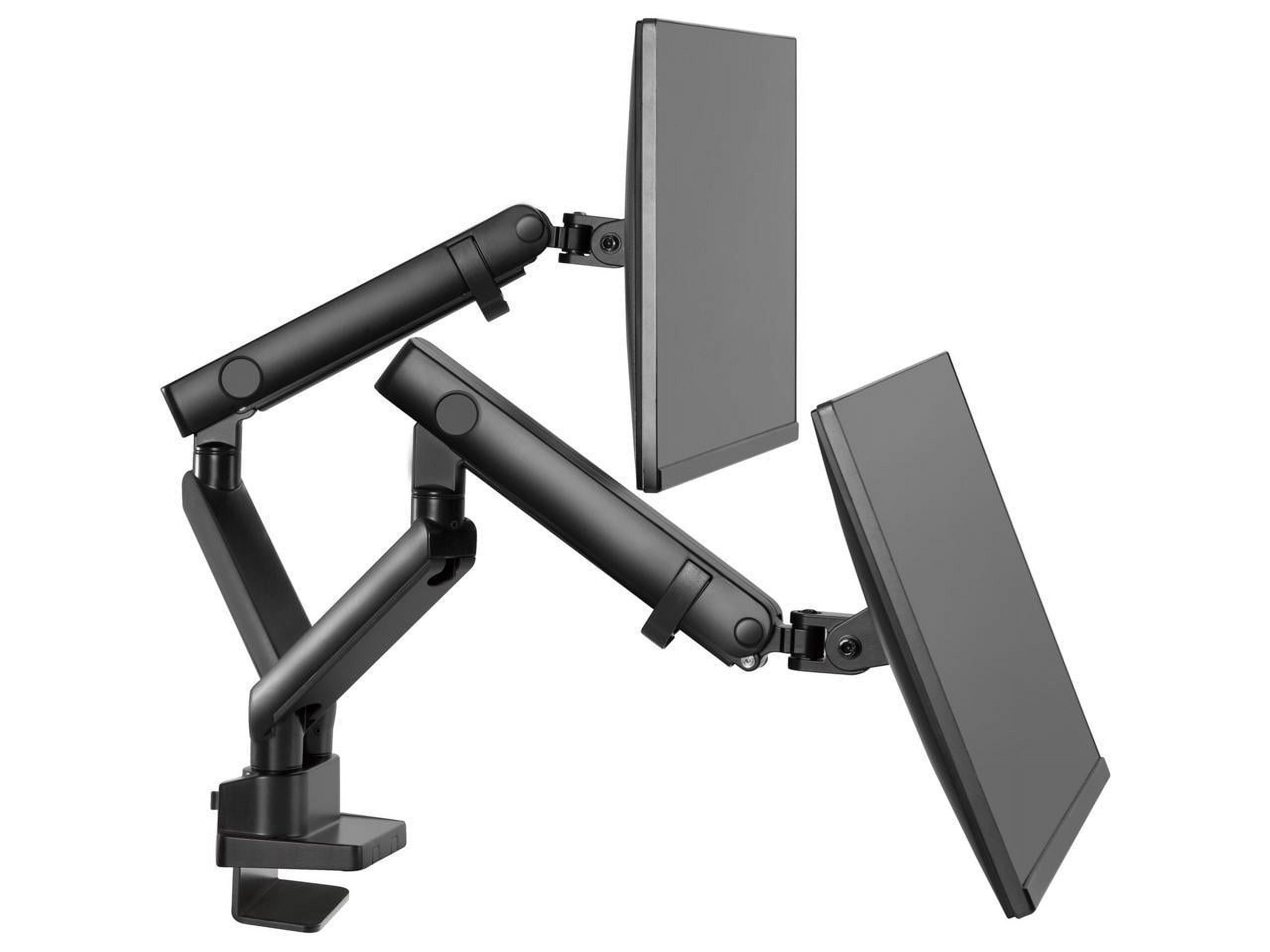 Amer Mounts HYDRA2B Dual Monitor Clamp Mount with Articulating Arms