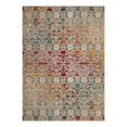 thumbnail image 2 of Unique Loom Charm Collection Area Rug - Horeshoe (7' 10" x 11' Rectangle Multi/Beige), 2 of 6
