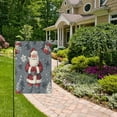 thumbnail image 2 of Yayeee Garden Flag 12"x18" Double Sided Outdoor Yard Lawn Holiday Decorations, Christmas Santa, 2 of 6