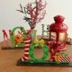 thumbnail image 3 of Decoración de mesa navideña, Feliz Navidad Muñeco de nieve Alegría Reno de Santa Creer Centro de mesa, Decoración de mesa navideña para fiesta, Decoración navideña, JAMW Sencillez, 3 of 5