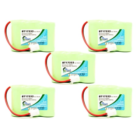 5x Pack - UpStart Battery RadioShack 23-9069 Battery - Replacement for RadioShack Cordless Phone Battery (600mAh, 3.6V, NI-MH)