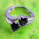 thumbnail image 4 of Anillo de piedra preciosa blanca y arcoíris con corte de corazón para mujer, joyería para amantes de la moda Wmkox8yii  fajkfhkj1401, 4 of 9