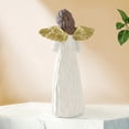 thumbnail image 3 of Lnrkai Guardian Angel Figurines, Cardinal Decor Sympathy Rememberance Gifts, Resin Tabletop Red Bird Statue Christmas Ornament Decoration, 3 of 8