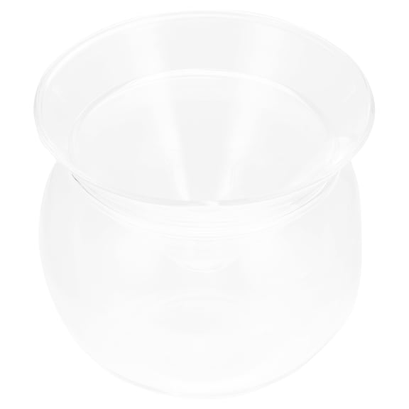 Raindrops Clear Glass Salad Bowl - Elegant and Simple Design, 1-Piece Serving Bowl for Kitchen and Dining