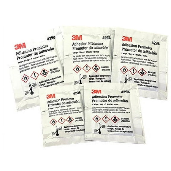 3M 4298 Adhesion Promoter, Sponge Applicator 5 Pack (5)