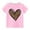 Pink, variant on BLTIBY Toddler Kids Boys Girls Fashion Cute Round Neck Print Short Sleeve Top Gray 5-6 Years