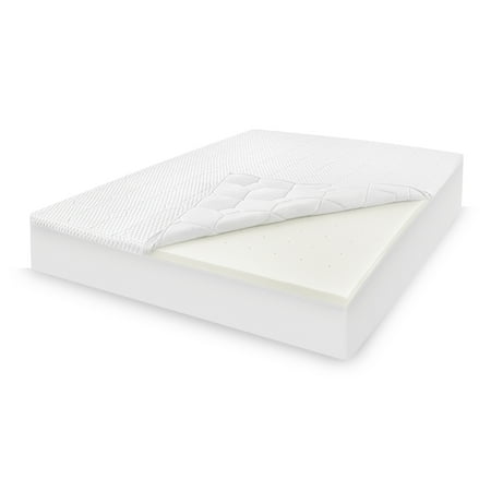 SensorPEDIC 2-Inch Firm Memory Foam Mattress Topper - King - Walmart.com