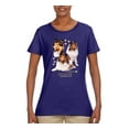 thumbnail image 2 of If It's Not a Collie It's Just a Dog Gift | Womens Dog Lover Graphic T-Shirt, Purple, Large, 2 of 4