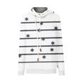 thumbnail image 4 of Blusa con capucha y manga larga con cuello alto y estampado para mujer Fridja  fksj4311, 4 of 5